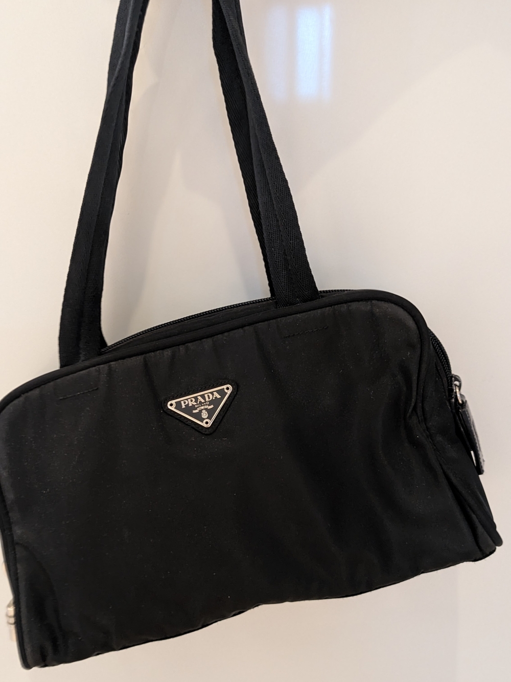 Vintage Prada Nylon Tessuto Bowler Bag - Picture 4 of 11